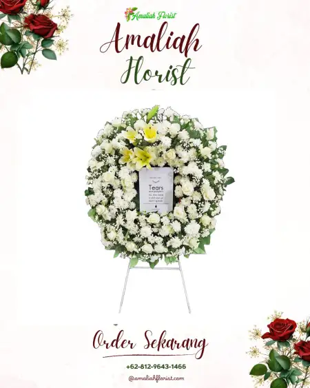 Krans Bunga Duka Pinangsori